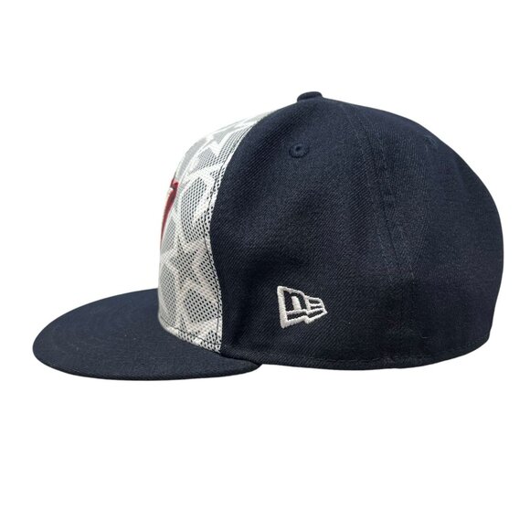 West Virginia Black Bears Team USA July 4th 7 3/8 MiLB Baseball Fitted Hat Cap - Picture 3 of 12